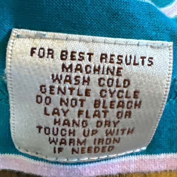 Peter Millar Crown Teal Pink Striped Polo w Contrast Collar - Picture 6 of 11